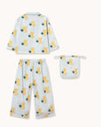 Tiny Cottons - kids - bears pyjama set - pastel blue