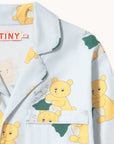 Tiny Cottons - kids - bears pyjama set - pastel blue