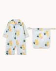 Tiny Cottons - baby - bears onepiece - pastel blue