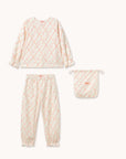 Tiny Cottons - kids - geese pyjama set - off white