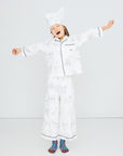Tiny Cottons - kids - apples pyjama set - off white