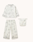 Tiny Cottons - kids - apples pyjama set - off white