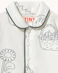 Tiny Cottons - baby - apples onepiece - off white