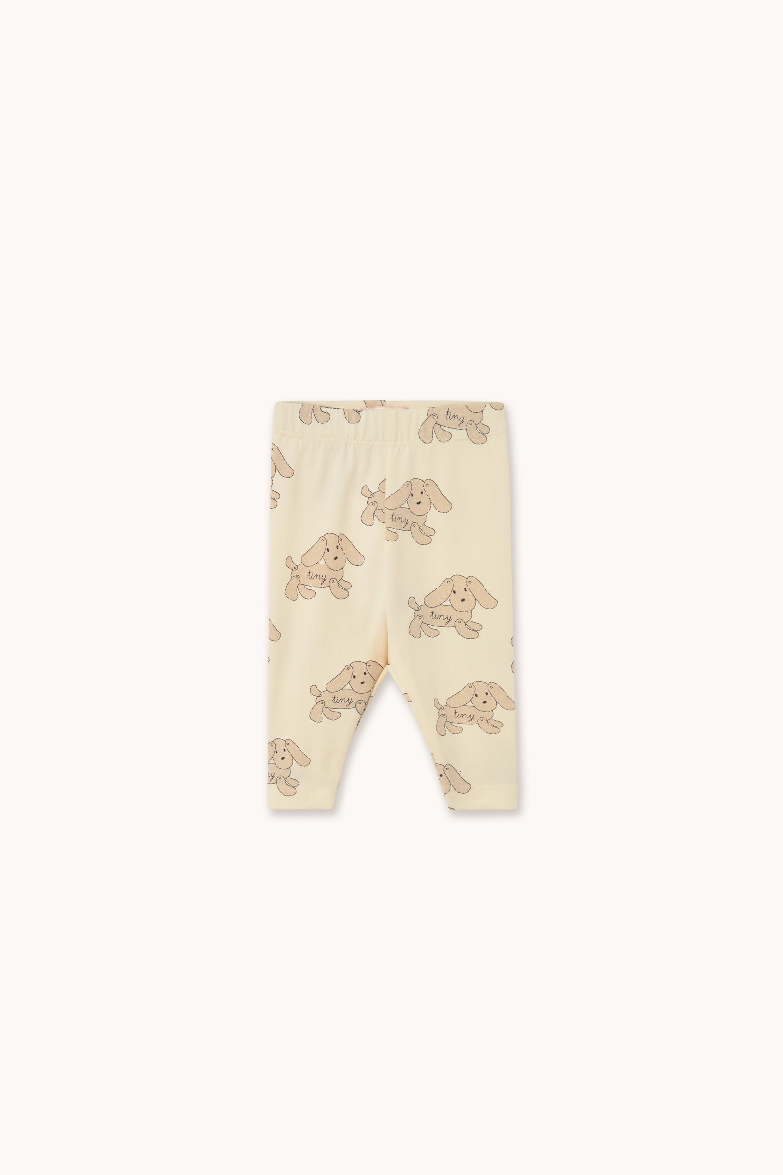 Tiny Cottons - baby - dogs leggings - vanilla
