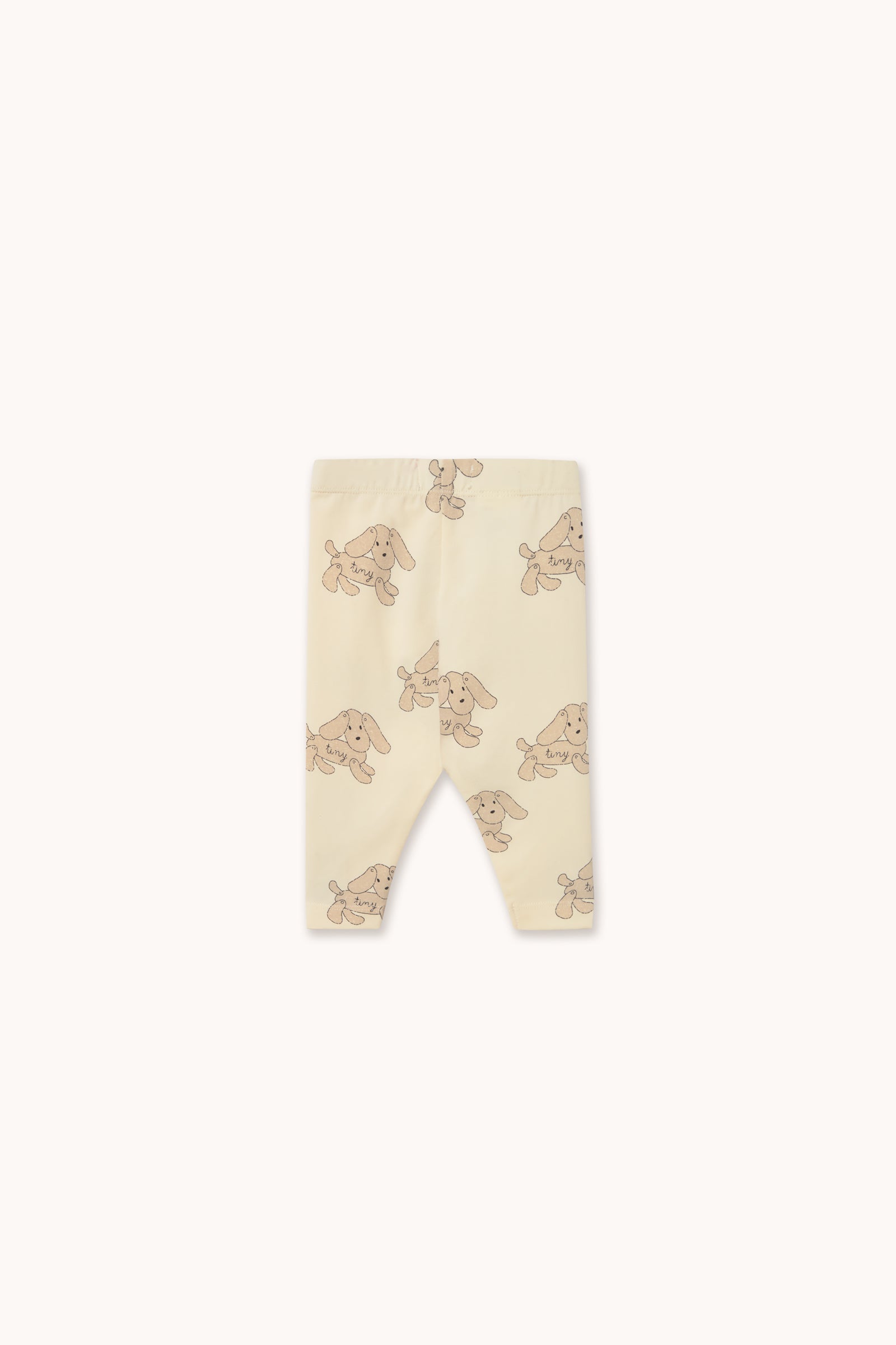 Tiny Cottons - baby - dogs leggings - vanilla