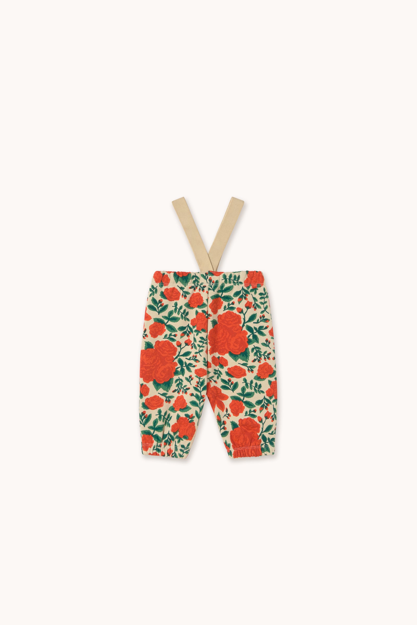 Tiny Cottons - baby - roses sweatpants - dark vanilla