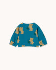 Tiny Cottons - baby - bears jacket - petrol blue