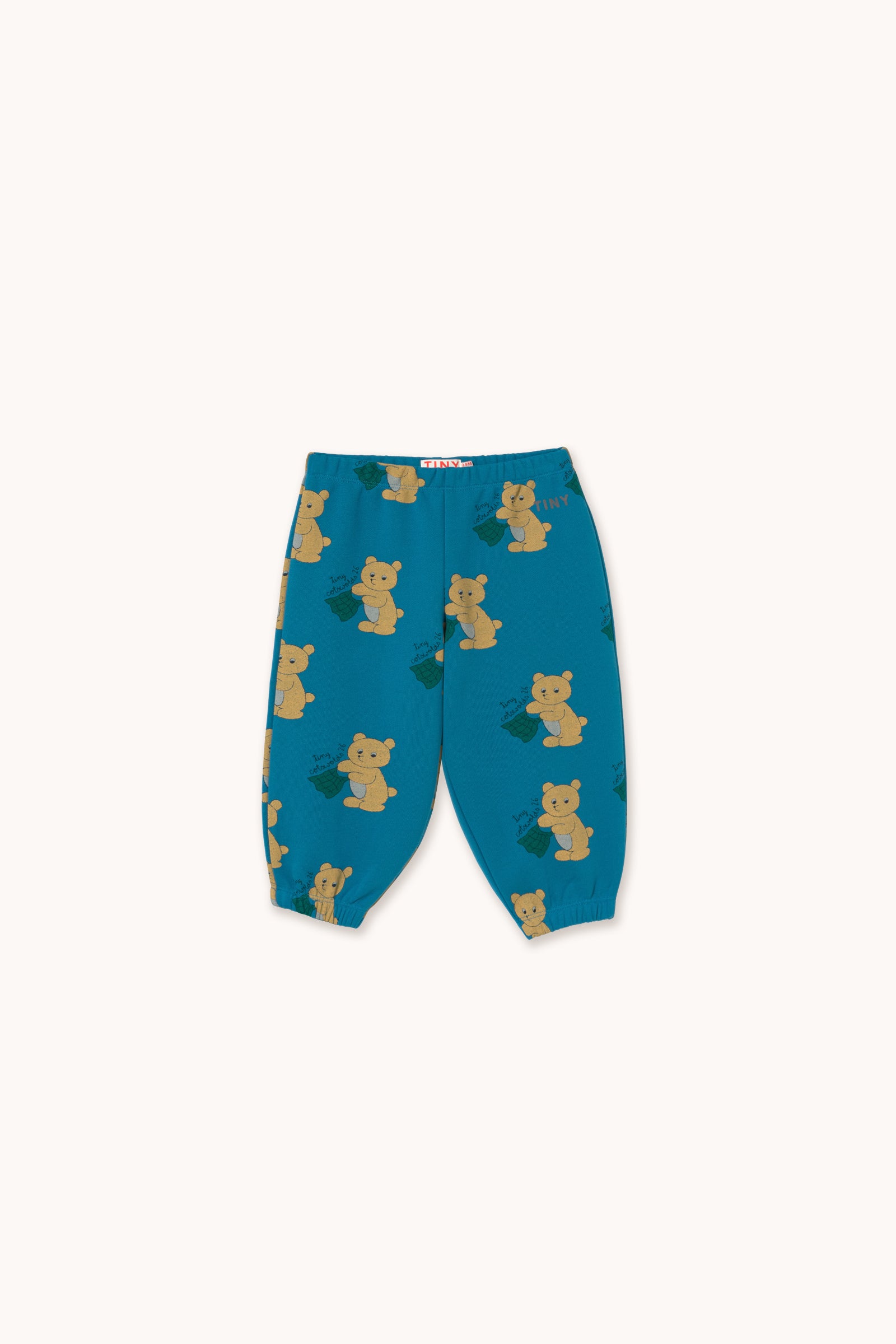 Tiny Cottons - baby - bears sweatpant - petrol blue