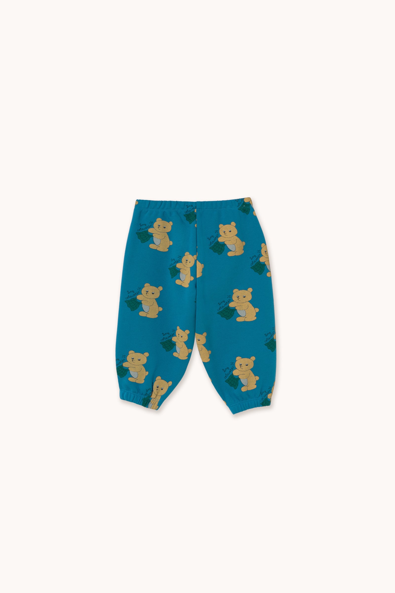 Tiny Cottons - baby - bears sweatpant - petrol blue