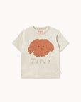 Tiny Cottons - kids - curly dog tee - cream heather