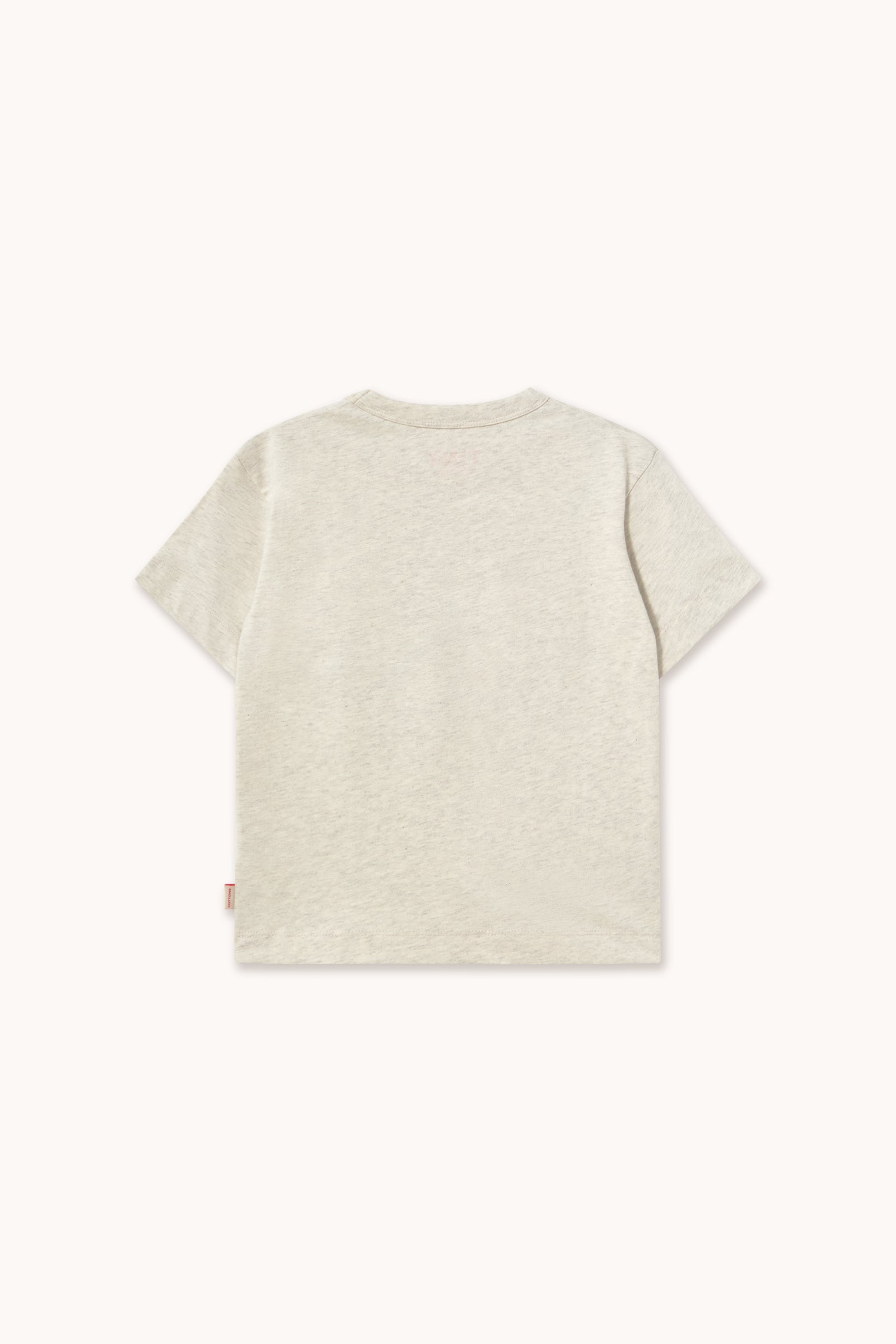 Tiny Cottons - kids - curly dog tee - cream heather