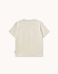 Tiny Cottons - kids - curly dog tee - cream heather