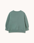 Tiny Cottons - kids - two dogs sweatshirt - teal