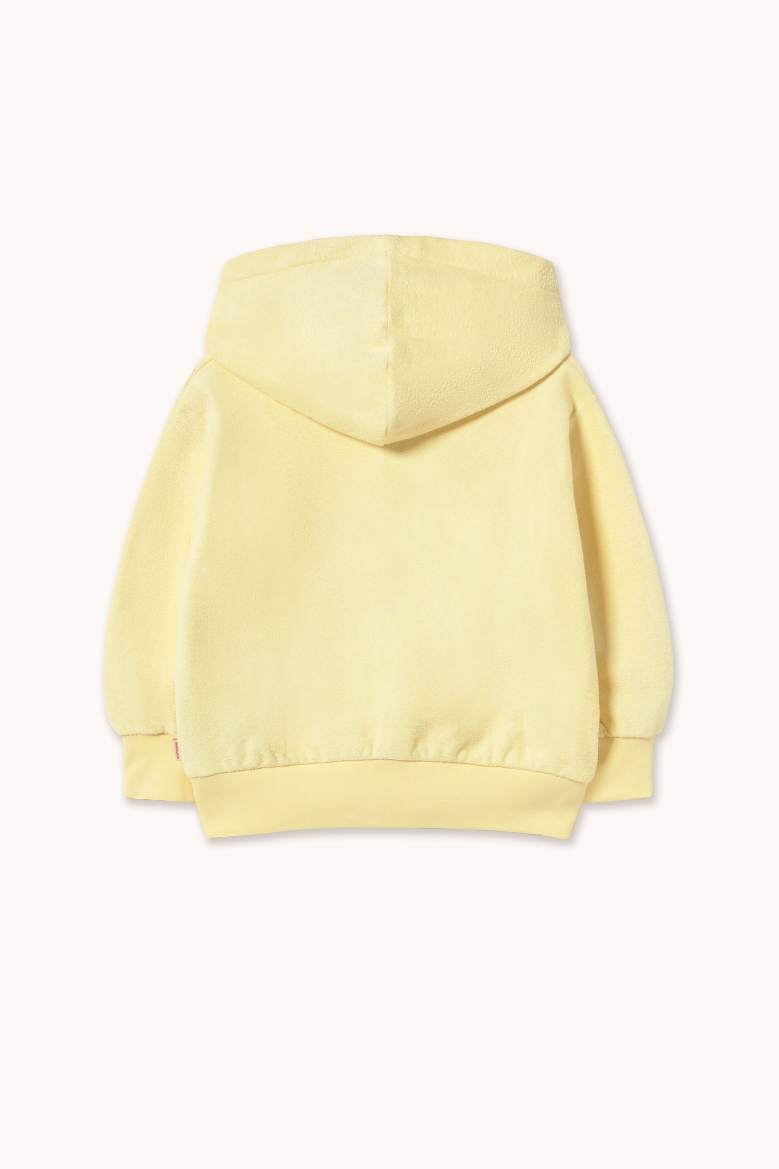 Tiny Cottons - kids - corgi hoodie - dusty yellow