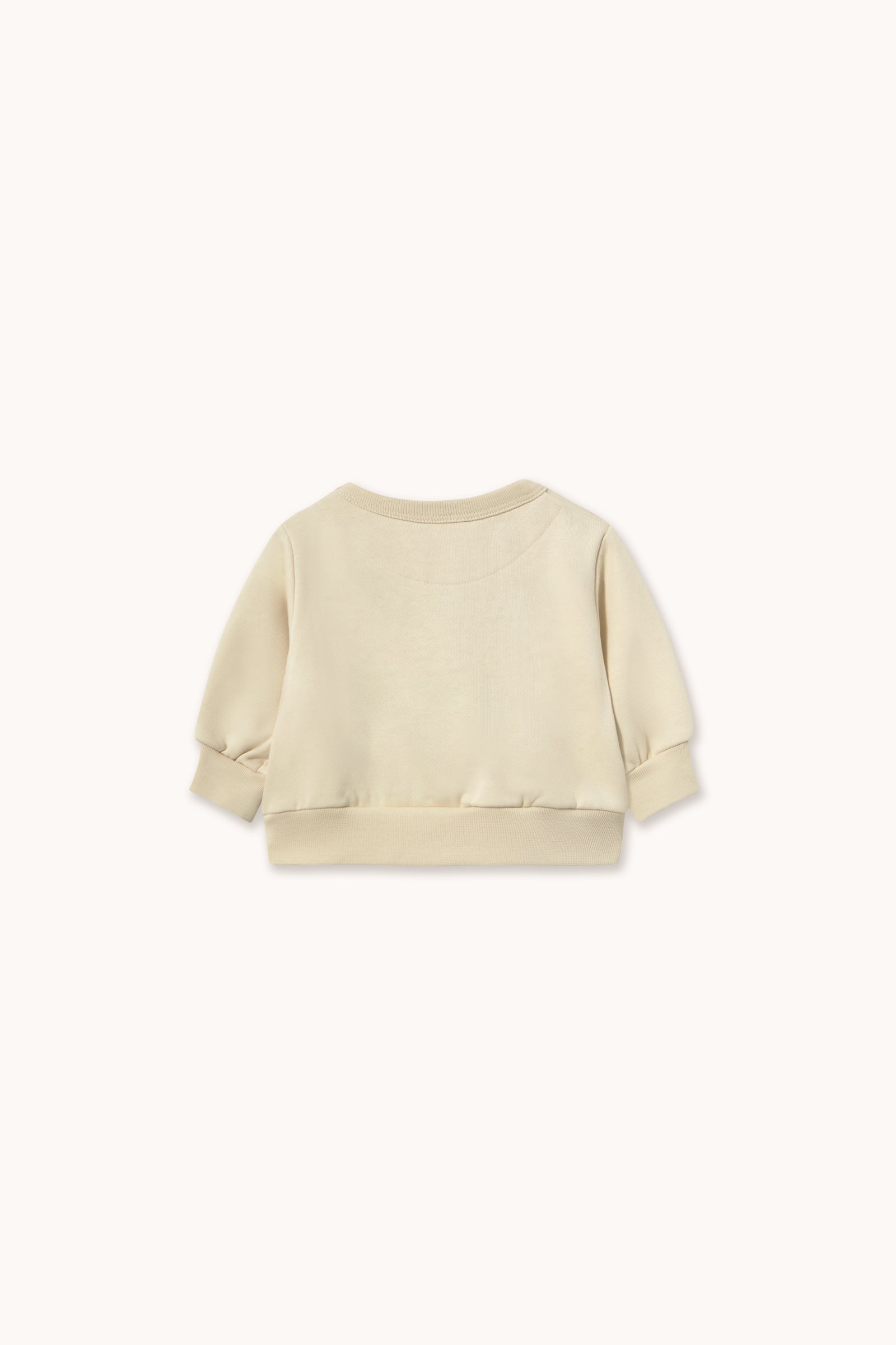 Tiny Cottons - baby - bear sweatshirt - sandstone