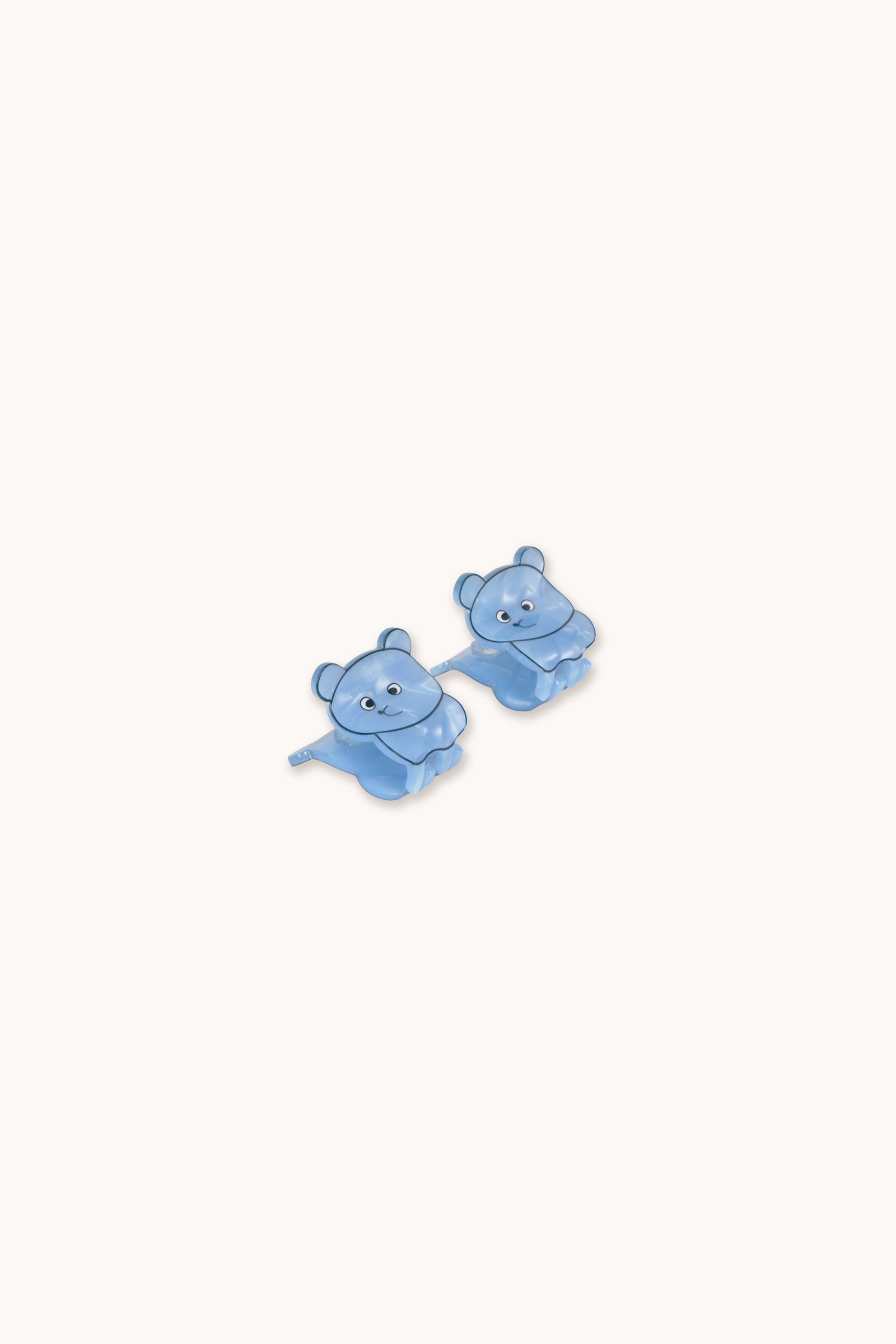 Tiny Cottons - bears claw clip - denim blue