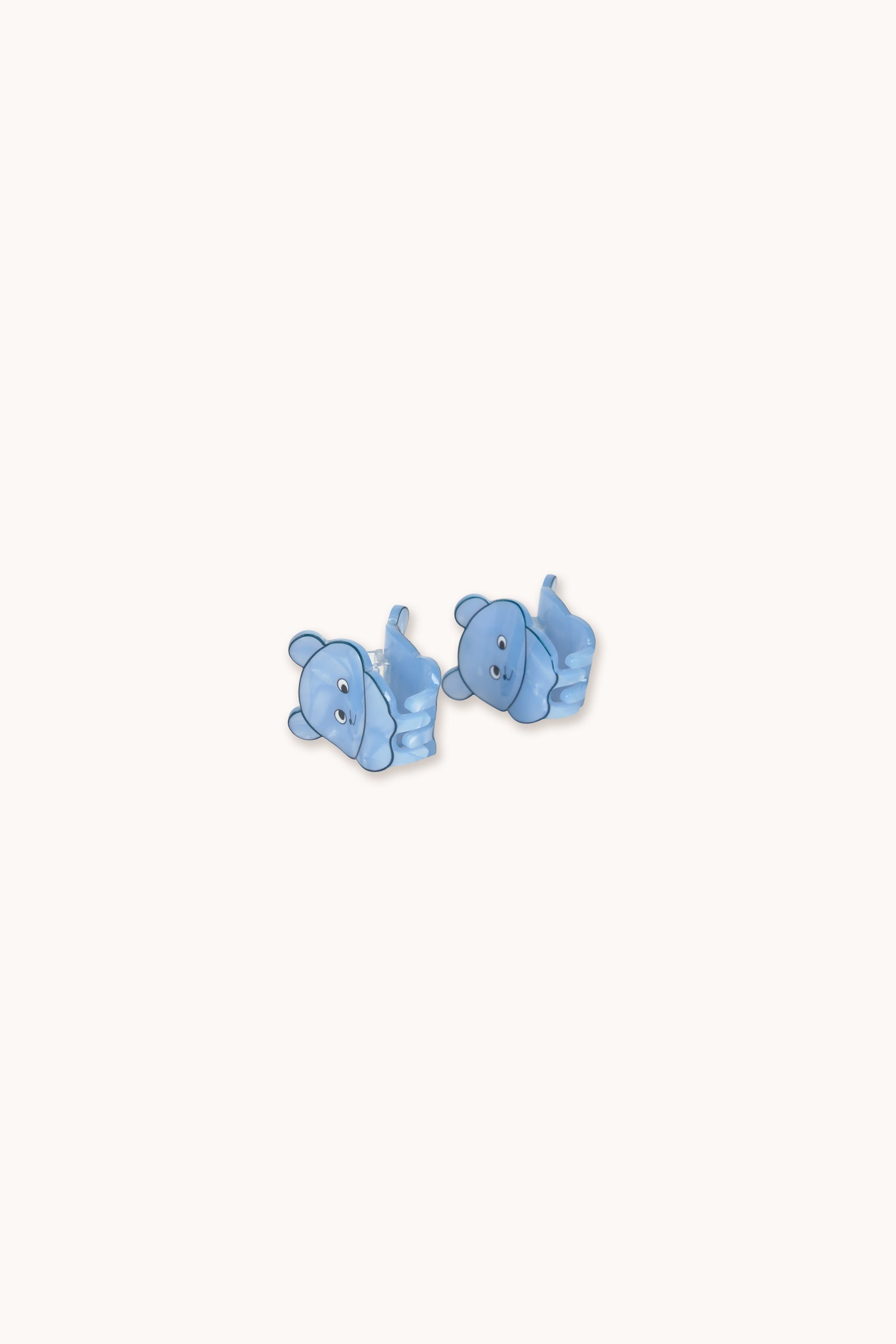 Tiny Cottons - bears claw clip - denim blue