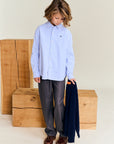 AO76 - American outfitters - bart shirt - blue