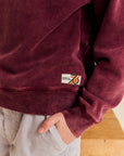 AO76 - American outfitters - oscar sweatshirt anniversary - bordeaux