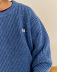 American outfitters - damon sweater - denim blue