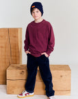 AO76 - American outfitters - finnley t-shirt anniv - bordeaux