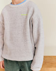 AO76 - American outfitters - oscar sweatshirt biking - grey melange