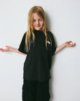 Brunobruno nation - agnes t-shirt - jet black