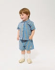 Bobo Choses - baby - New Hairline woven shorts