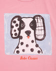 Bobo Choses - kids - Van Dog T-shirt - pink