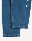 Bobo Choses - kids - bobo denim pants - blue