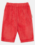 Weekend house kids - whk corduroy baby pants - red