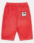Weekend house kids - whk corduroy baby pants - red