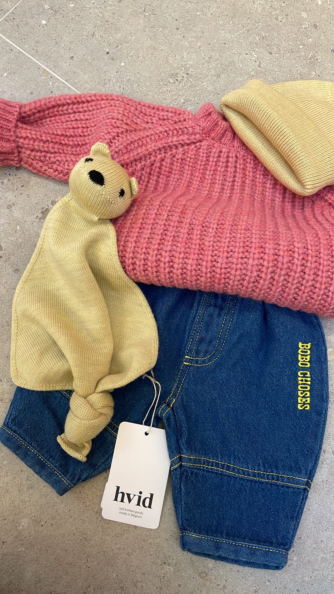 Pequeno tocon - wool sweater - pink