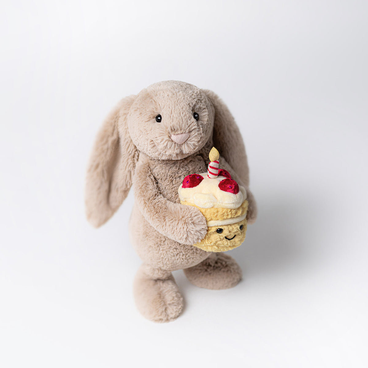 Jellycat -  bashful birthday bunny - beige