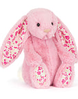 Jellycat - blushkin blossom luxe bunny - medium