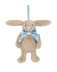 Jellycat - beige bunny decoration