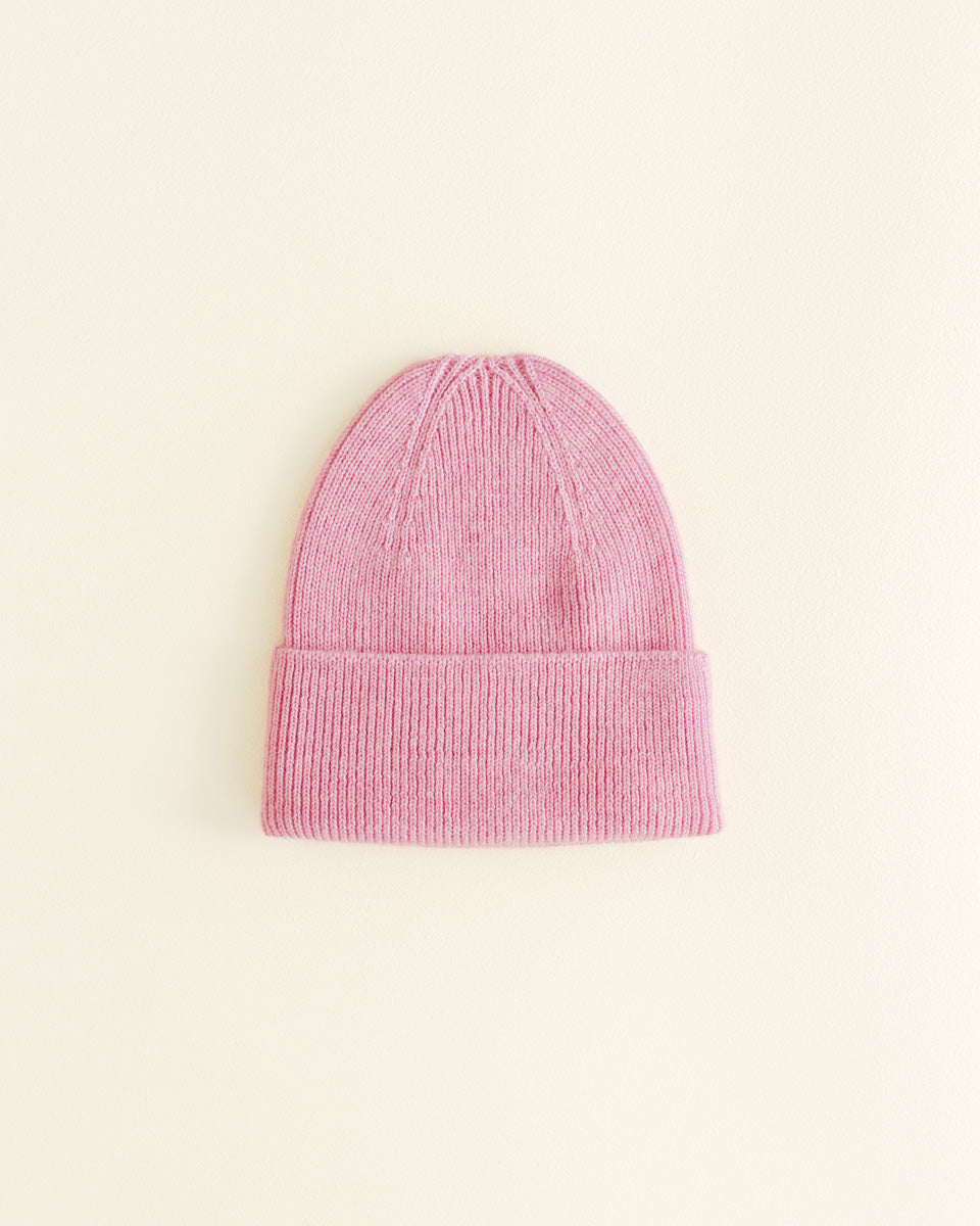 Hvid - Fonzie - Beanie - newborn - 0-6M