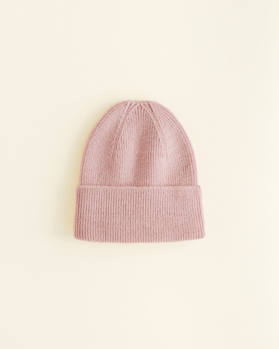 Hvid - Fonzie - Beanie - newborn - 0-6M