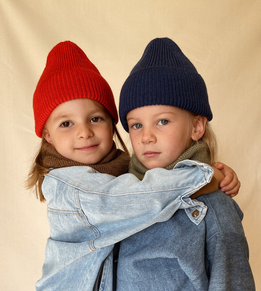 Hvid - Fonzie - Beanie - toddler - 4-18M
