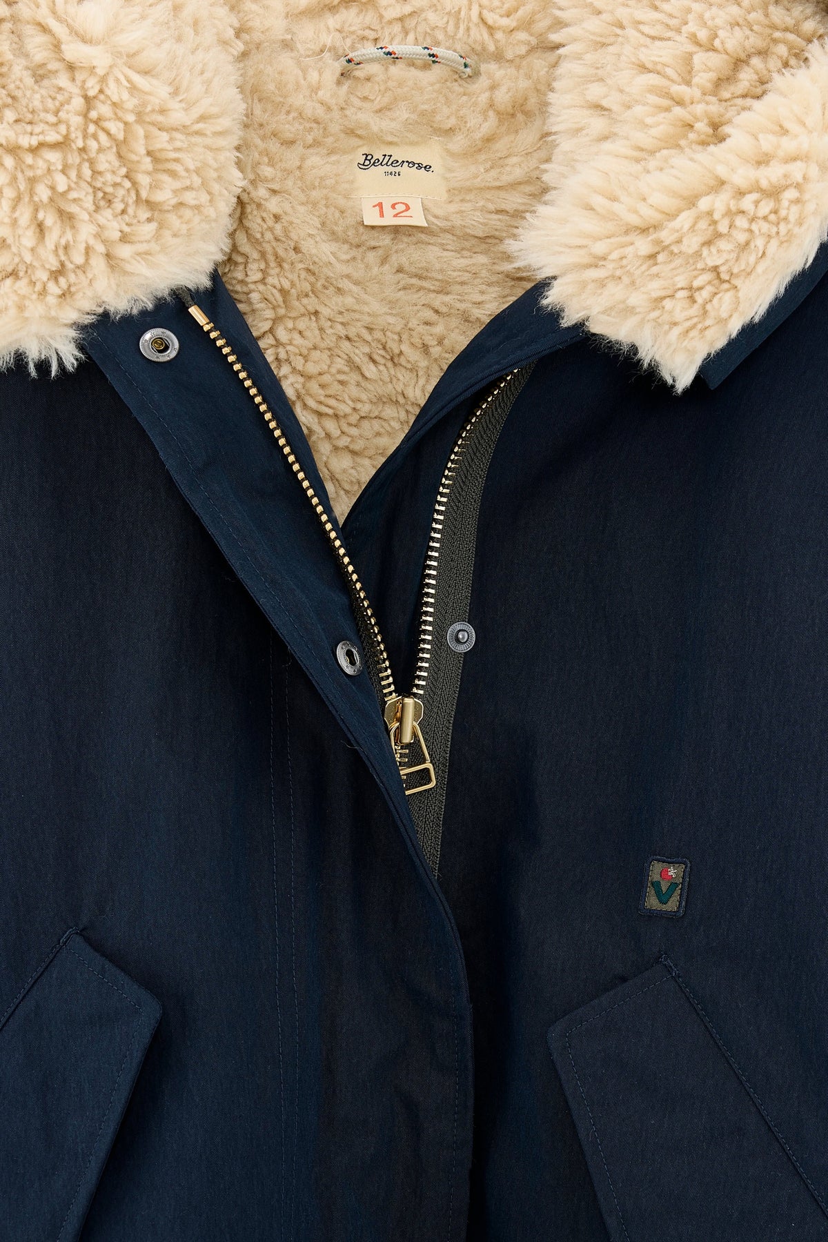 Bellerose - harbour parka - navy