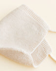 HVID - newborn bonnet - cream