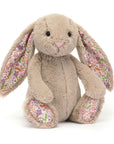 Jellycat - bashful - blossom petal bunny - medium - beige