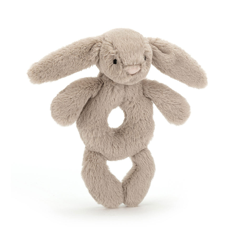 Jellycat - Bashful bunny ring rattle - beige