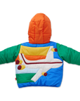 Halcyon nights - plane puffer jacket