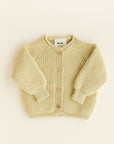 Hvid - wool cardigan - inga - light yellow