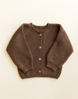 Hvid - wool cardigan - inga - mocha