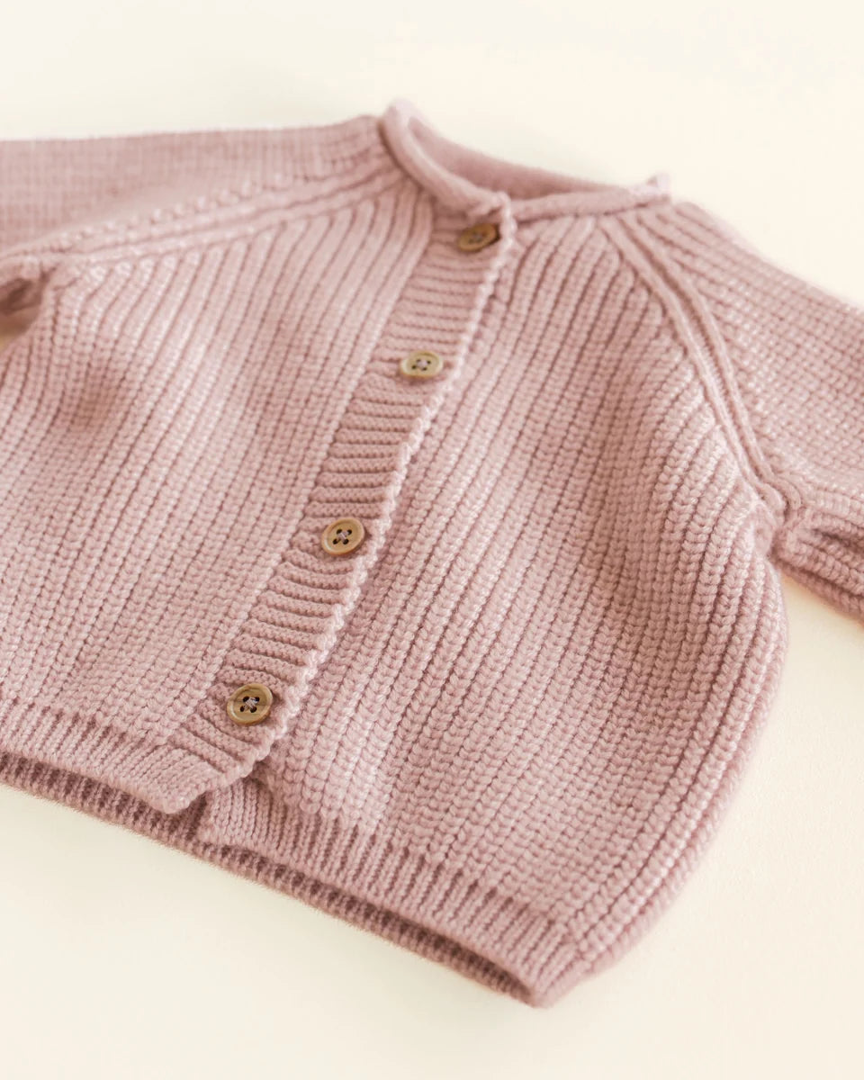 Hvid - wool cardigan - inga - powder