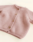 Hvid - wool cardigan - inga - powder