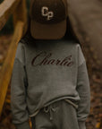 Charlie Petite - lux sweatshirt - grey melange