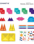 Connetix - magnetic tiles - travel pack - 32 pcs